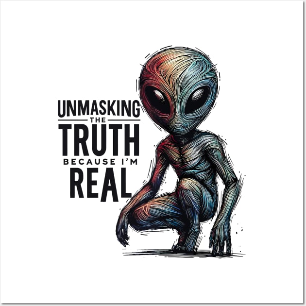 Conspiracy Theories : The Truth is Out There Wall Art by aswIDN